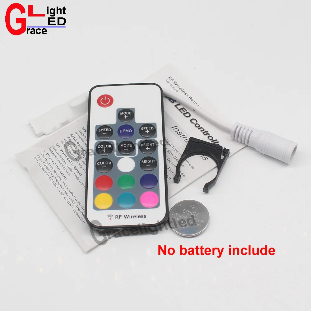 RF 17key RGB controller 5e