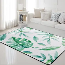 WLIARLEO современные ковры Тропическое растение для кухни гостиная нескользящий коврик из полиэстера декоративные коврики tapete para sala 40x60 см