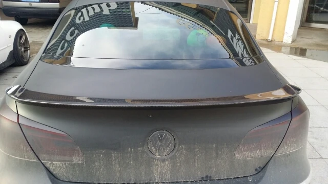 Passat CC FRP праймер задний багажник спойлер крыло для Volkswagen VW CC 2010