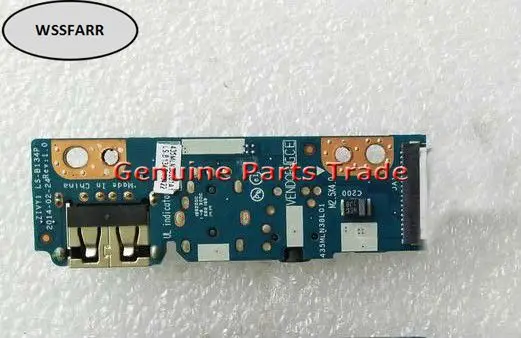 Genuine Original FOR LENOVO Y50 Y40 Y40-70 USB AUIDO board ZIVY1 LS-B134P |
