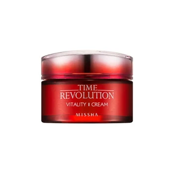 

Missha Time Revolution Vitality Cream 50ml Korea Face Cream Wrinkle Remove Anti Aging Wrinkle Firming Skin Facial Cream