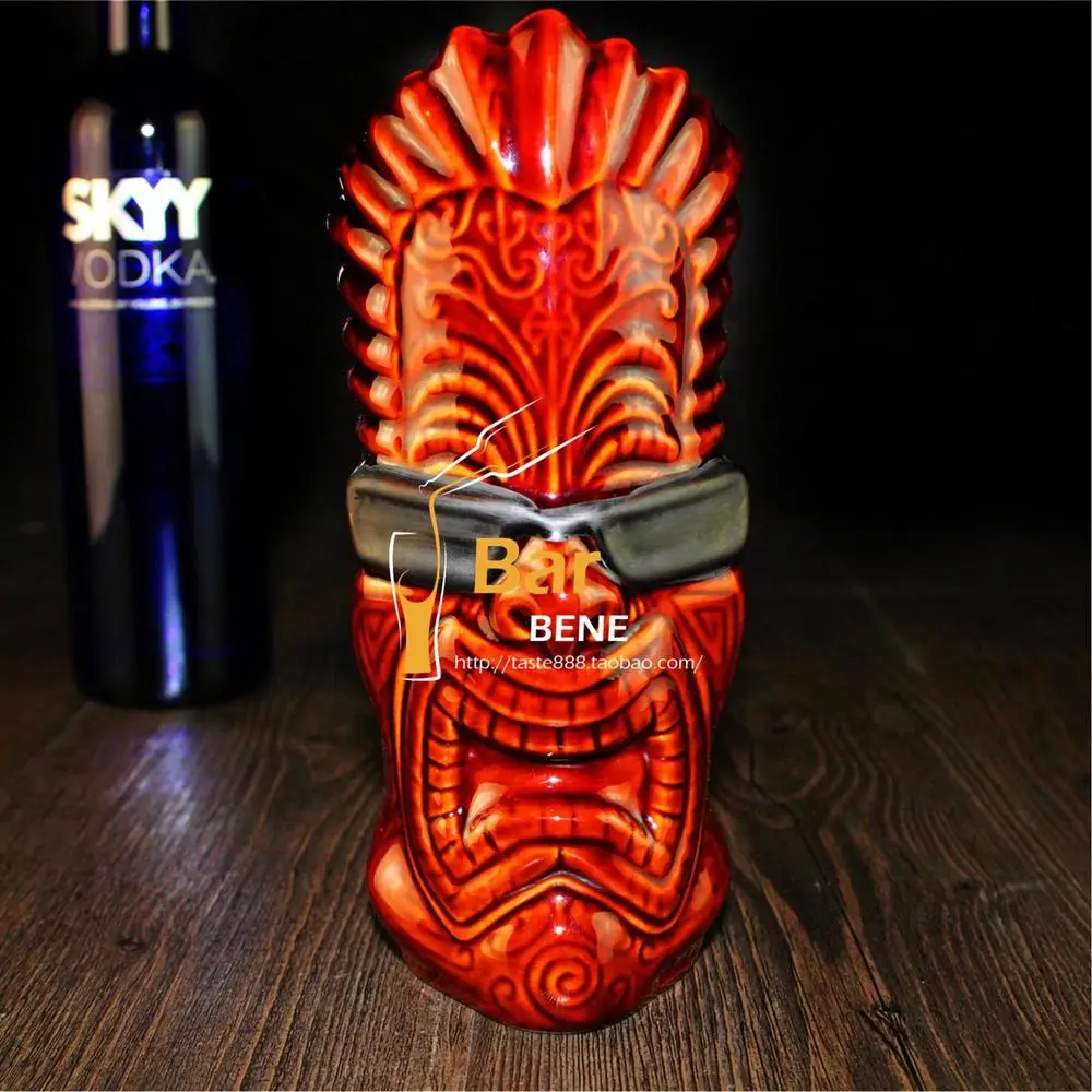 Tiki Bar Decor Ограниченная серия кружка Гавайская домашняя декорация солнцезащитные