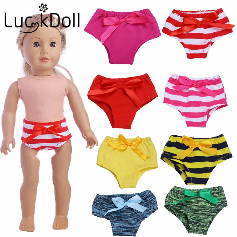 

8 New arrives hand-made underwear fit 18 inches doll or 43 cm -, Children best Birthday Gift