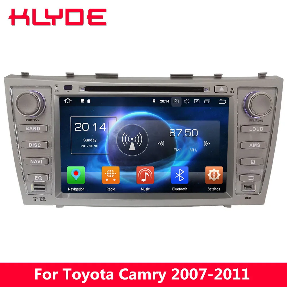 

KLYDE 4G Octa Core 4GB RAM 32GB ROM Android 8.0 7.1 Car DVD Multimedia Player Radio For Toyota Camry 2007 2008 2009 2010 2011