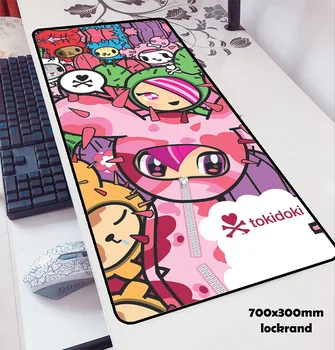 

Tokidoki Rainbow mouse pad new 700x300x3mm pad mouse notbook padmouse Adorable gaming mousepad gamer to keyboard mouse mats