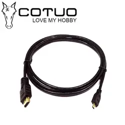 Cotuo HD Выход линии высокой Скорость 1.5 м мужчинами HDMI Micro HDMI кабель AV линии стабильной цифровой сигнал для GoPro Hero 3 Камера