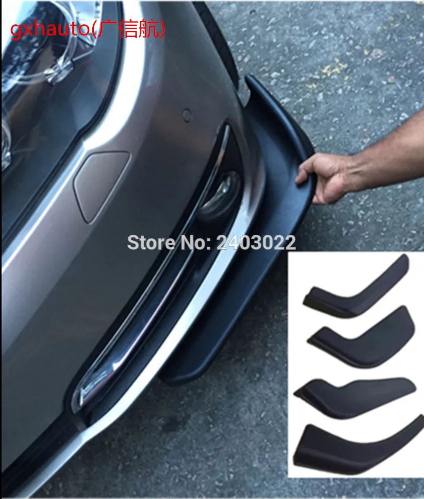 Автомобильный сплиттер диффузор бампер утка губа для BMW X1 E84 F48 2009 ~ 2016 комплект