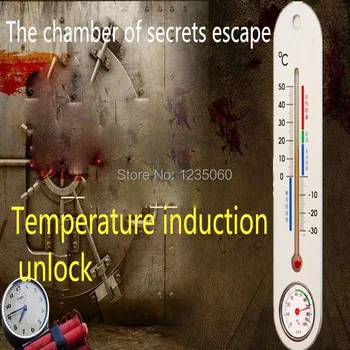 

Escaperoom game props Human secrets escape props to Unlocking of temperature organs Room Escape Chamber props Adventure props