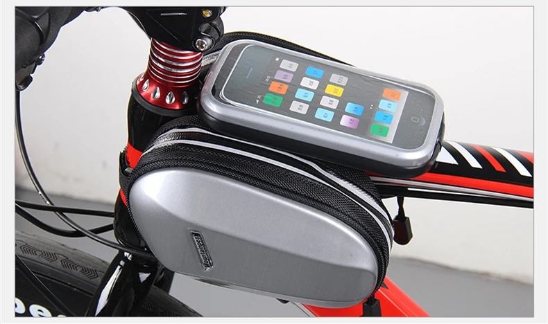MTP Велосипеды горный велосипед седло мешок и телефона посылка сумка в комплекте из двух видов Велосипеды для верховой езды спортивные боковые сумки Сенсорный экран Аксессуары для велосипеда