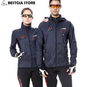 

Men Cycling Long Sleeve Jackets Coat Bicycle Reflective Waterproof Jacket MTB Road Bike Windproof Clothing Chaquetas Ciclismo