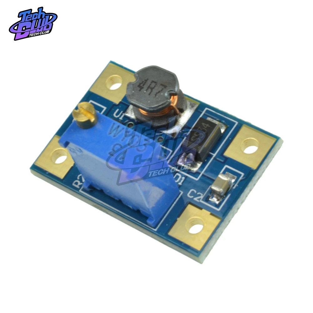 

2-24V to 2-28V 2A DC-DC SX1308 Step-UP Adjustable Power Module Step Up Boost Converter for DIY Kit