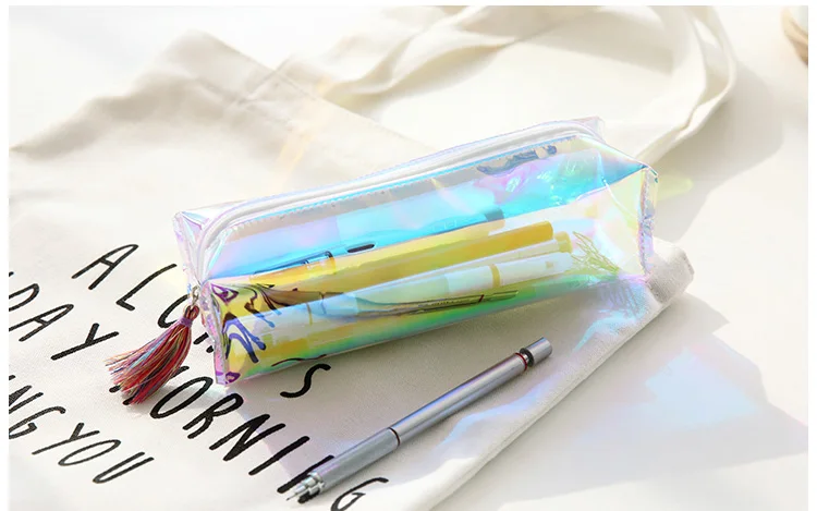 Kawaii Transparent Pencil Case