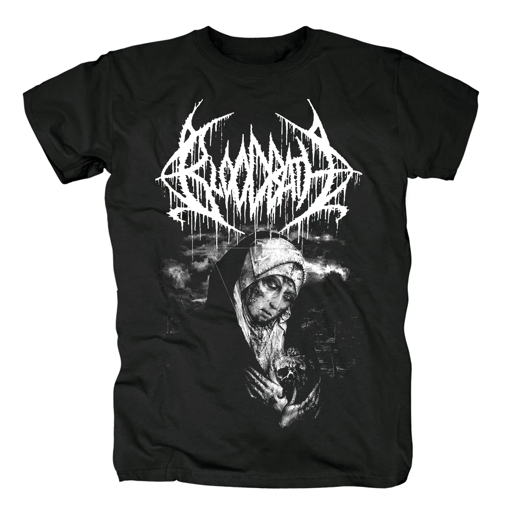 

Bloodhoof Bloodbath Grand Morbid album heavy metal black men 's T-SHIRT Asian Size