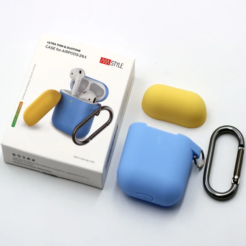 New Staly Ultra Thin & Duotone Case For Airpods 2&1