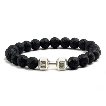 Black Lava Yoga Healin Bracelets5
