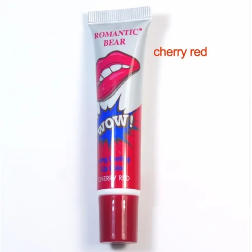 Отшелушивающая стойкая матовая губная помада, маска для макияжа губ, жидкий оттенок, румяна, водостойкая - Цвет: cherry red