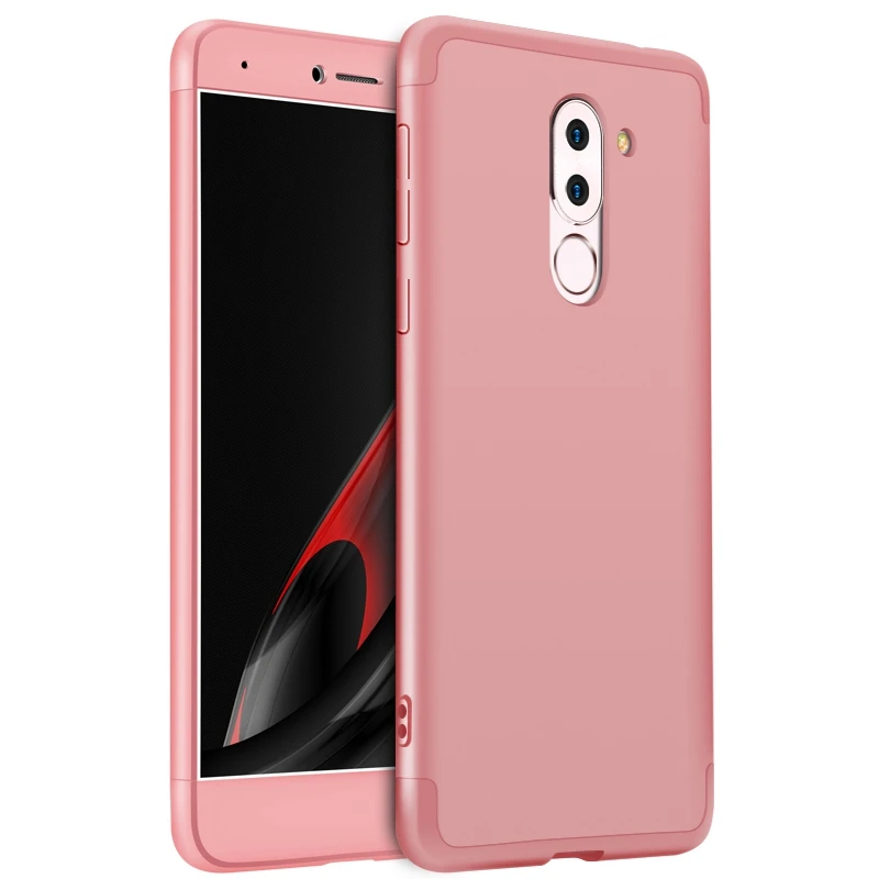 Rose Gold Для huawei honor 6X чехол для huawei honor 6X чехол PC матовый чехол для huawei honor 6X бампер чехол Полная защита крышка - Цвет: Rose Gold