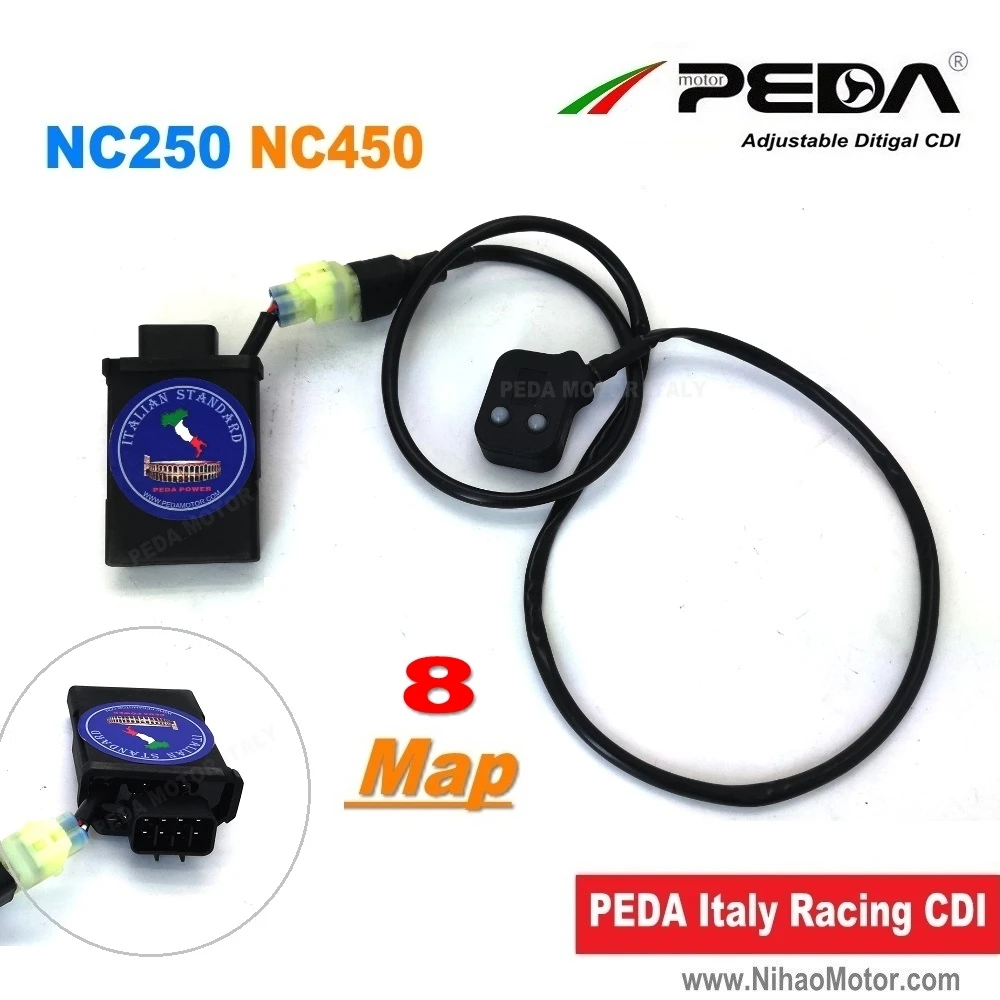 Регулируемая Катушка зажигания для мотоцикла CDI smart map remote NC250 NC450 Zongshen DC Digital 8 Curve