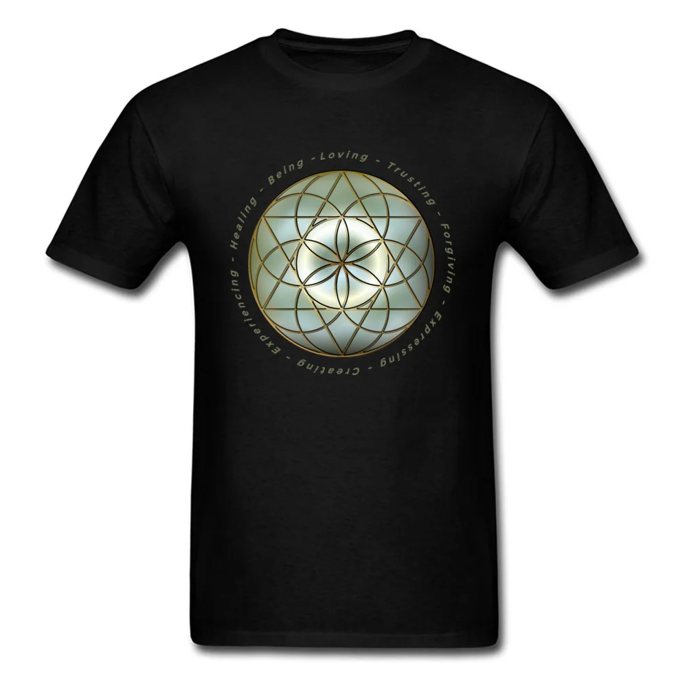 Being Loving T Shirt Men's T-shirts Summer TShirt Dominant Geometric Mandala Printed Clothes Cotton Tops Tees Free Shipping |