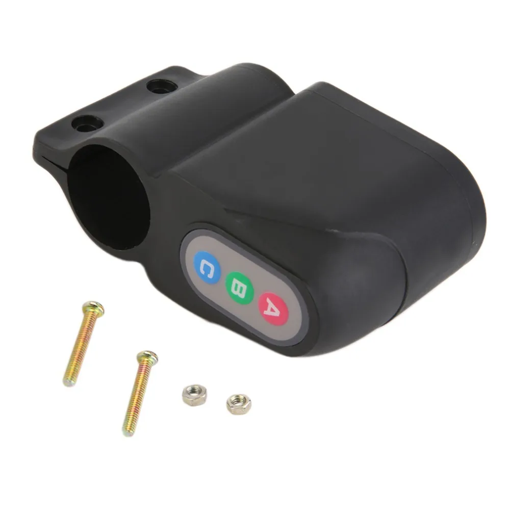 

Best Seller Bicycle Bike Motorbike Cycling Alarm Anti-theft Digital Code Lock Loud Sound