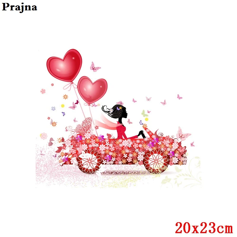 Красный Prajna, модные летние виниловые наклейки для девочек с изображением железного глаза и надписью «Life Is Beautiful» - Цвет: Красный