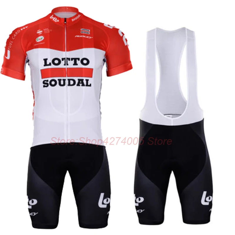 2018 Summer Team Men lotto Cycling Jersey Mountain Bike Bicycle Wear Shirt Ropa Ciclismo Gel pad shorts Pants cycling kits | Спорт и