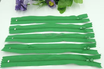 

12 Inch Green Color 30 cm Nylon Coil Zippers Tailor Sewing Tools