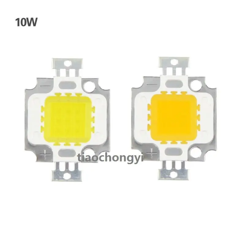 Белый/теплый белый 10 Вт 50 Вт 100 Вт чип со светодиодной подсветкой DC 12 В/36 В интегрированный в COB светодиодный светильник - Испускаемый цвет: 10W