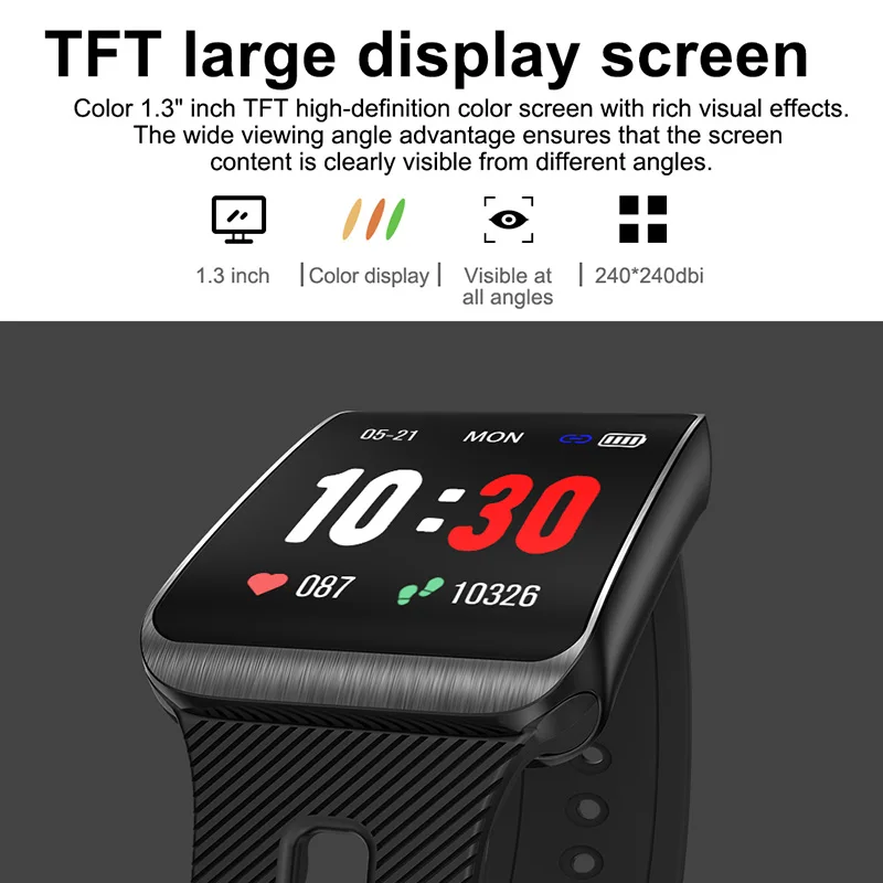 2019 Focusmart New GT98 Smart Watch Full-Time Step Counter Call Tips Metal Body Exercise Calories Health Sharing Smart Watch