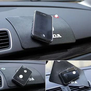 

Car Logo Anti Slip Mat Phone Holder Non-Slip Mat Sticker on Car For Honda Mercedes Benz Audi BMW VW Opel Skoda Toyata Mazda Lada