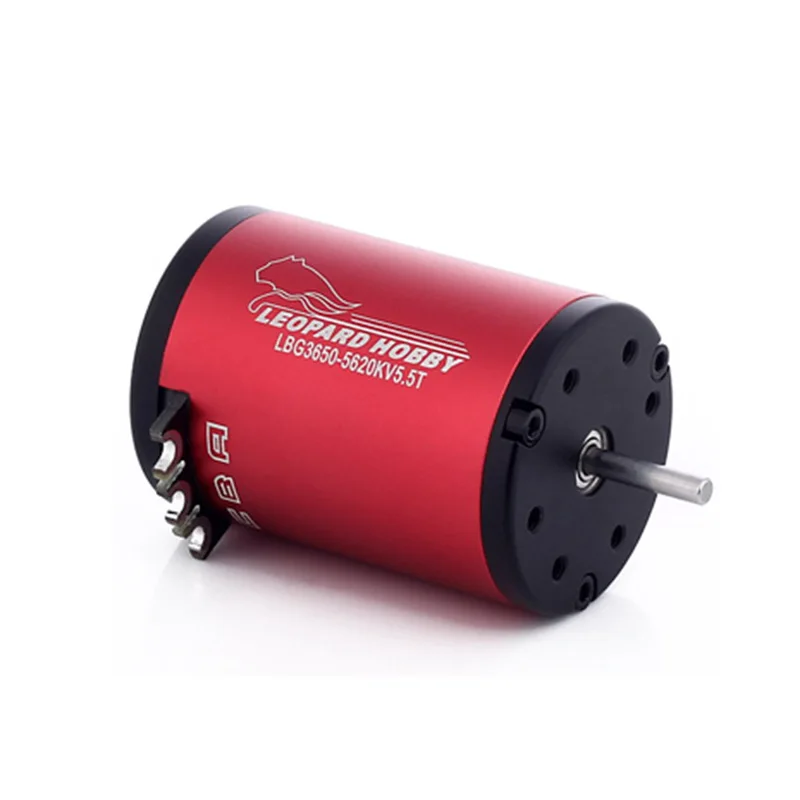 

FATJAY Leopard Hobby LBG3650 brushless inrunner 2-pole motor 3650 3.5T 5.5T 6.5T 7.5T 8.5T 10.5T 13.5T 10T for RC 1/10 car boat