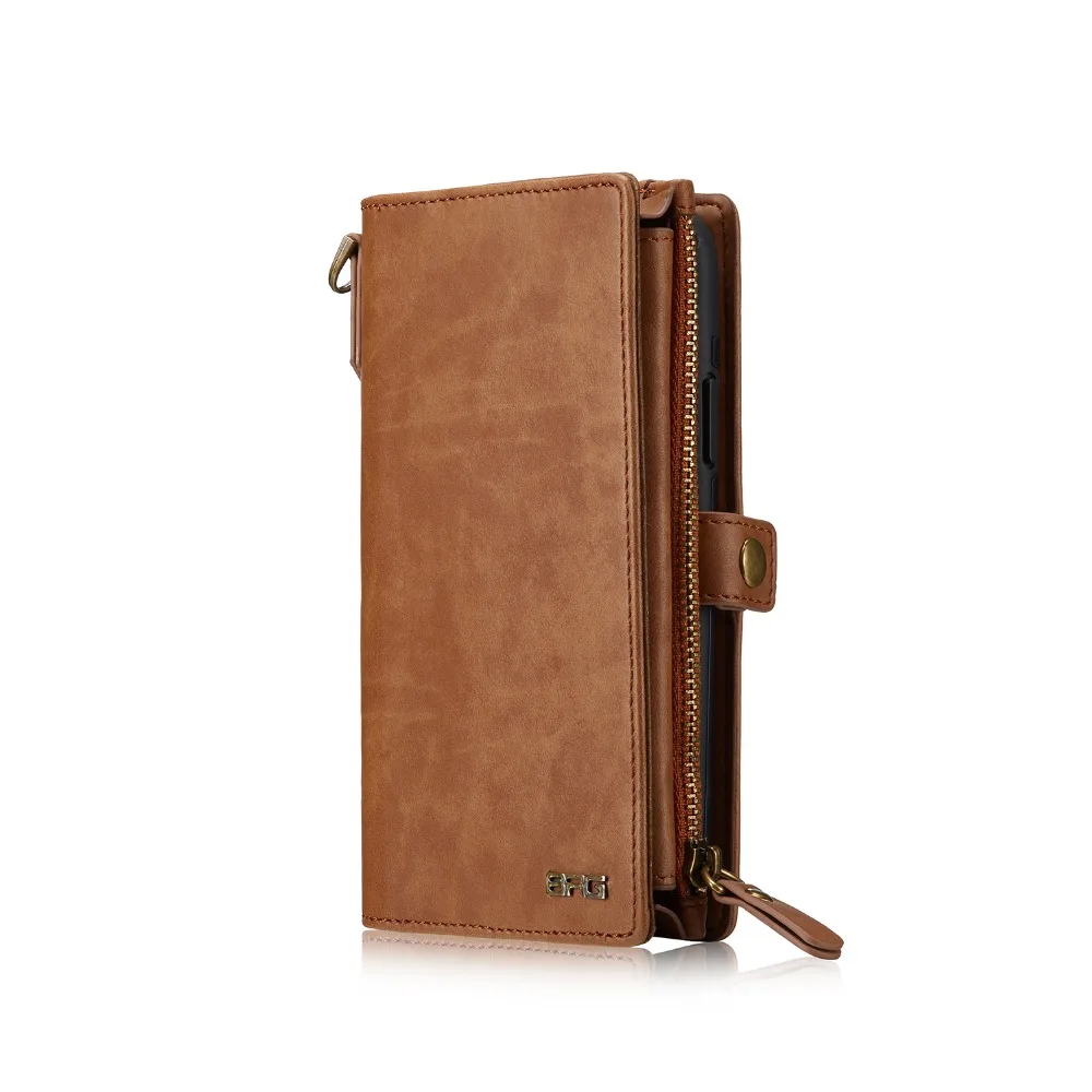 

BRG Multifunction PU Flip Wallet Leather Case for Apple iPhone X Ten 10 Phone Case Purse Pouch for iPhoneX 5.8