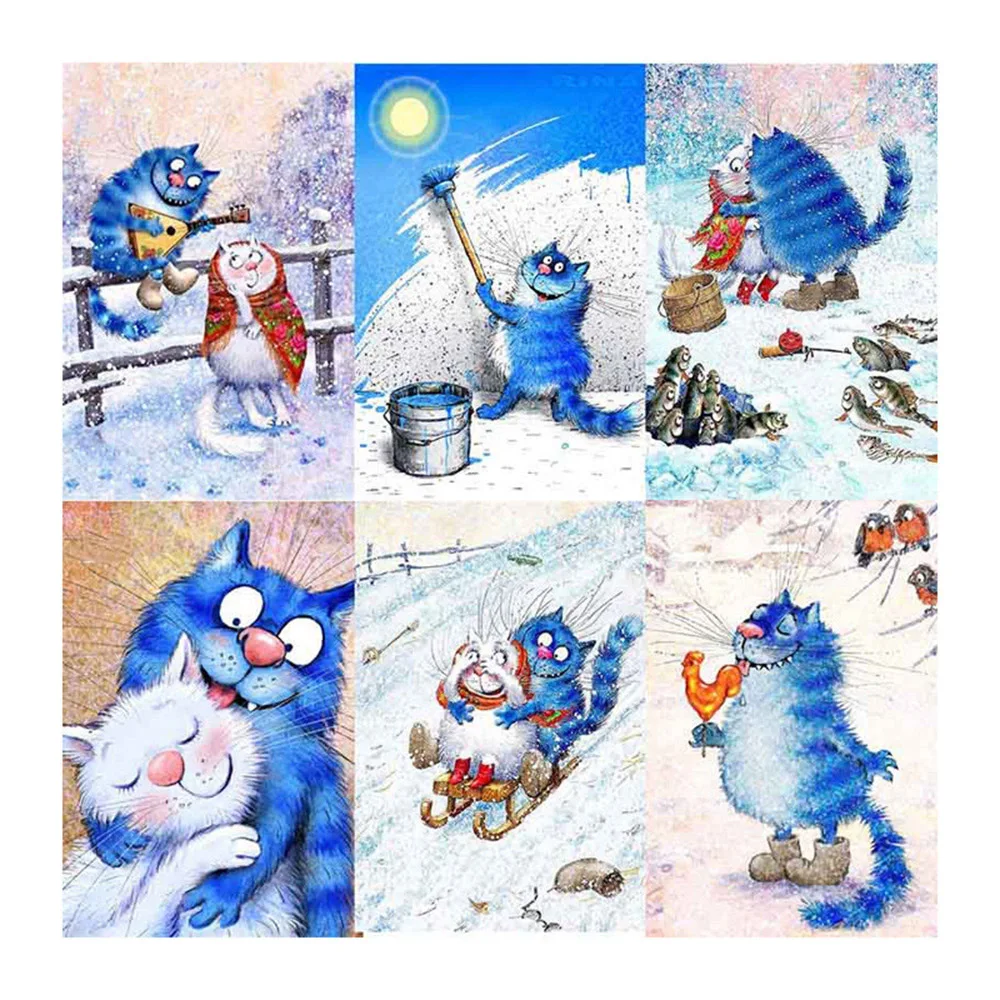 5d-diy-diamond-embroidery-cartoon-blue-cat-diamond-painting-Cross-Stitch-full-square-Rhinestone-mosaic-home