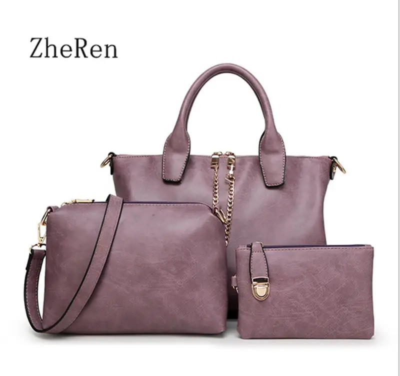

bag for women 2017 new Handbags , fashion women Bags , three sets of shoulder kuazi mother bag.