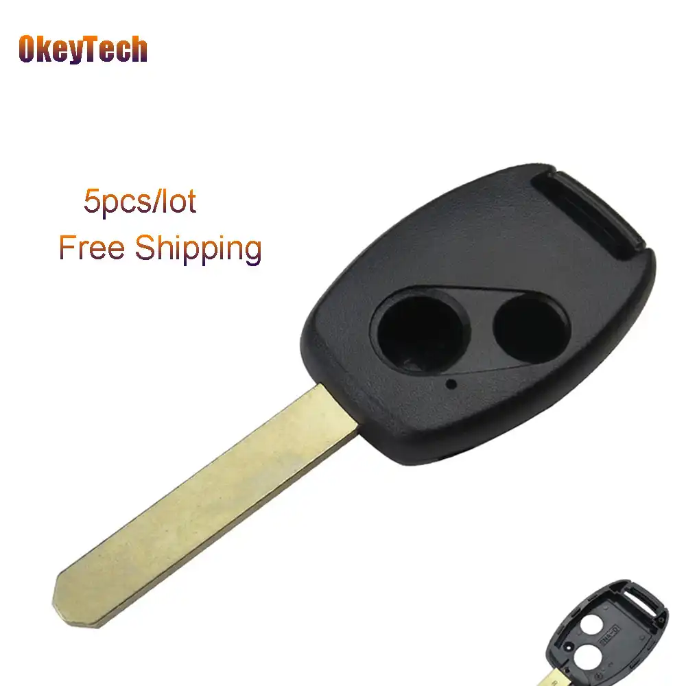 OkeyTech 5 шт./лот для Honda Accord 2003 2007 Civic CRV Pilot Замена 2 кнопки пульт дистанционного