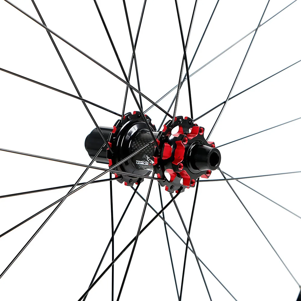 MTB Wheelset горный велосипед алюминий 29er колеса карбоновые Freehub 4 подшипника по оси 28