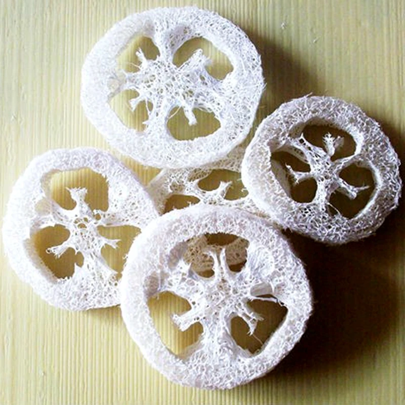 Ferramentas de Sabão Purificador da Esponja 2cm de Espessura Lote Natural Bucha Luffa Esponja Faça Você Mesmo Personalizar Cleanner Prato Facial 500 Pçs - 4 500 pçs lote 2CM de espessura Natural
