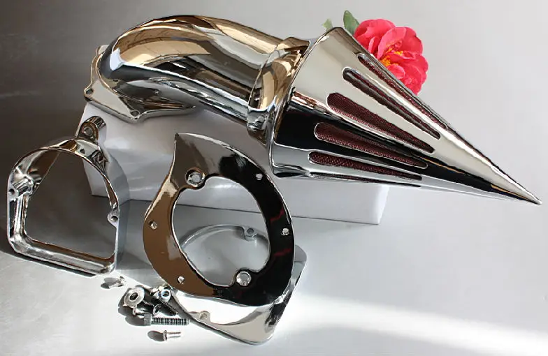 

For Honda Shadow Spirit 750 ACE 750 Motorcycle Air Cleaner Kit Intake Filter Chrome 1998 1999 2000 2001 2002 2003 2004