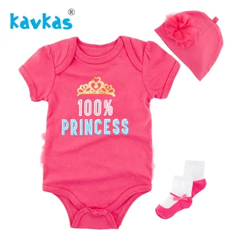 

Kavkas Newborn Baby Girl Clothes Winter Set Summer 3pcs 3m 6m 9m 12m Baby Bodysuits Roupa De Bebes