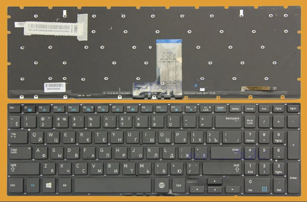 

News Laptop keyboard for Samsung 680Z5E NP680Z5E 870Z5E NP870Z5E RU Russian/SPANISH/LATIN SPANISH layout