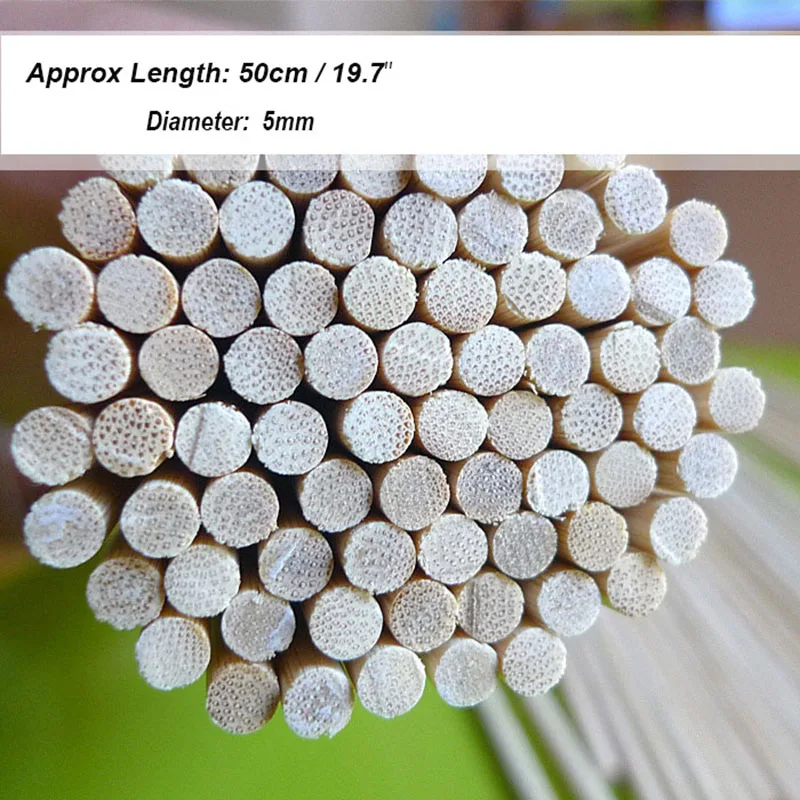 New 250pcs/Pack 50*5mm Bamboo Wooden BBQ Party Skewers Set Natural Bamboo sticks High quality BBQ Stick