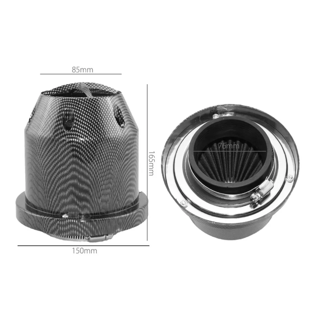 

New Car Air Filter Flow Mushroom Head High Capacity Modified Air Intake Filter Large Flow Air Filter Car Accessory Drop Shipping