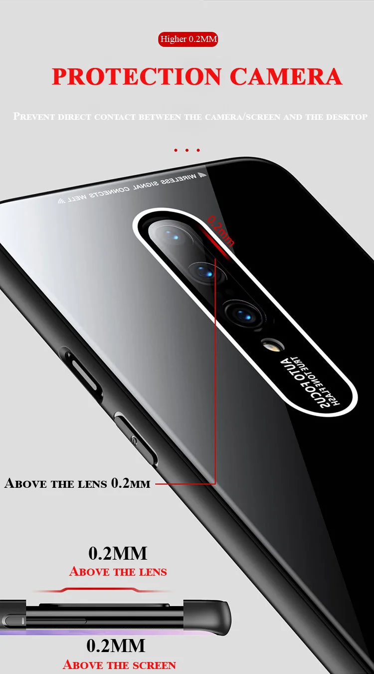 Стеклянный чехол Tsimak для Oneplus 7 Pro one plus 7 1+ 7 Pro, чехол-бампер, противоударный чехол из закаленного стекла для телефона