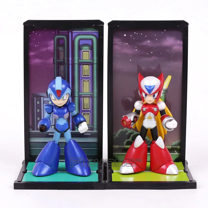 

Tamashii Nations Buddies Mega Man Rockman Zero PVC Figures Collectible Model Toys 2pcs/set 10cm