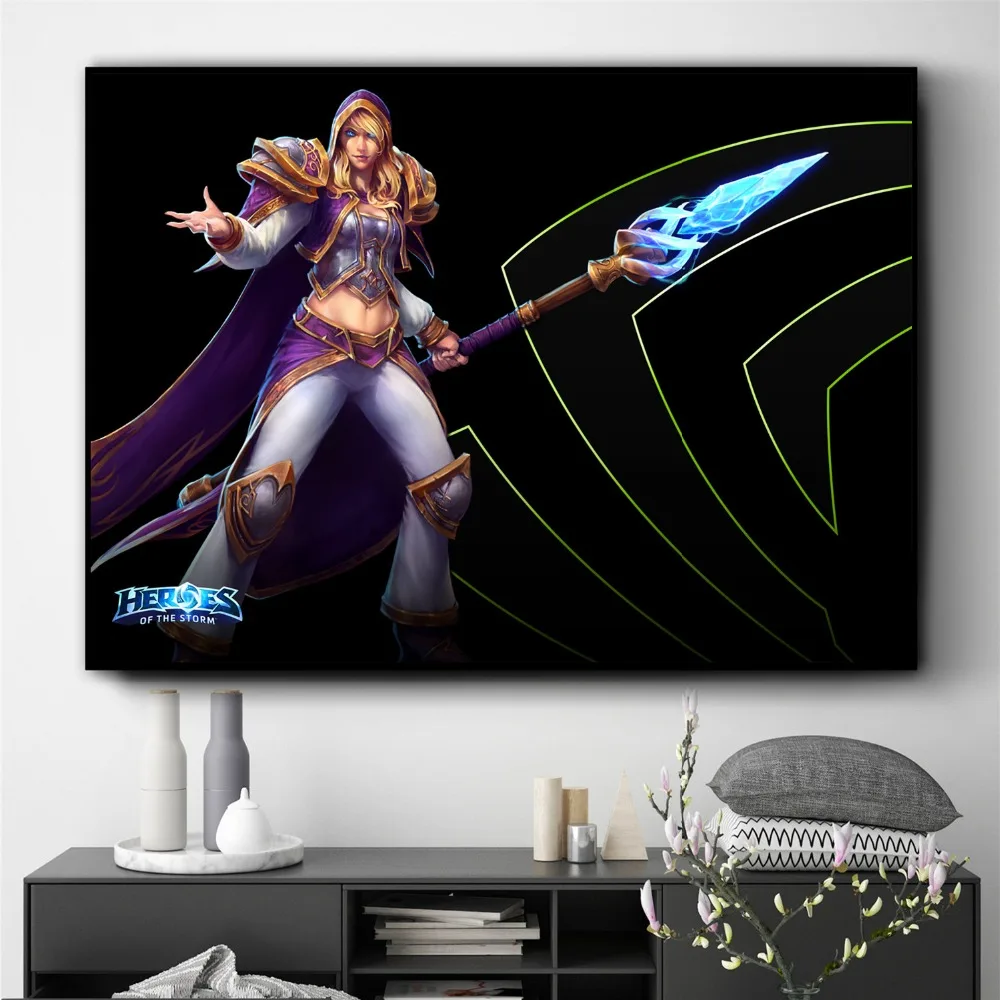 "Heroes Of The Storm" игровые персонажи настенные фотографии постеры Художественная