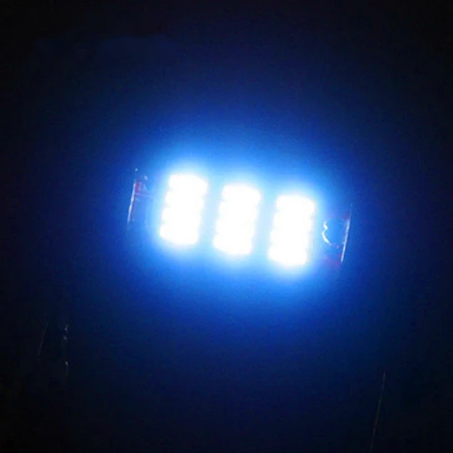 2x C5W LED CANBUS Festoon 36 мм безошибочная автомобильная светодиодная лампа 12 SMD 4014
