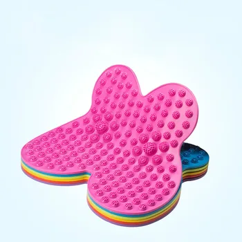 

Foot Massage Massage Pad Butterfly Pad Toe Pressure Blood Circulation Plate Mat For Massager Durable Reflexology Reflective