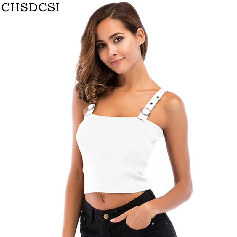 Chsdcsi Summer Slim Render Short Top Sexy Backless Women Sleeveless U