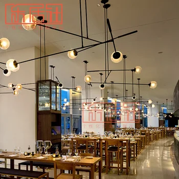 

Post-modern Nordic pendant light creative elements living room restaurant bedroom style simple pendant lamp