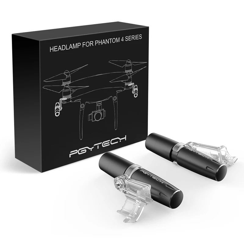 

Phantom 4 Series LED Headlamp ( Adjustable Light Intensity / Rotatable Light Source ) for DJI Phantom4 4 Pro Accessories